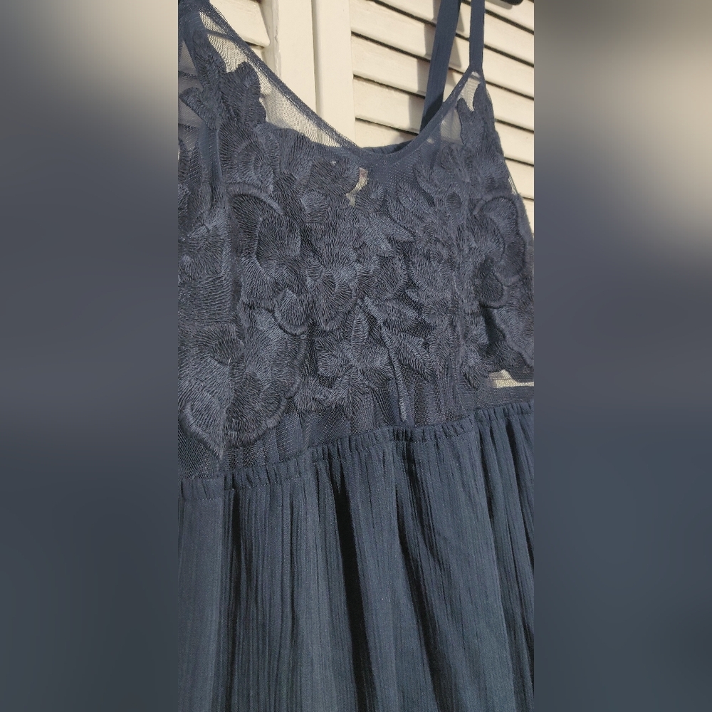 BOG Collection Navy Mini Dress - Picture 4 of 9